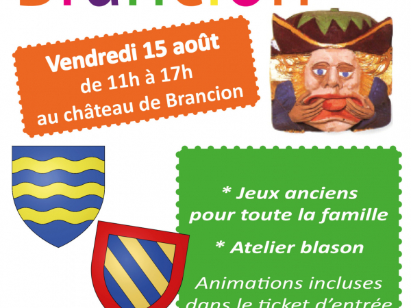 Jouons à Brancion - vend. 15 août