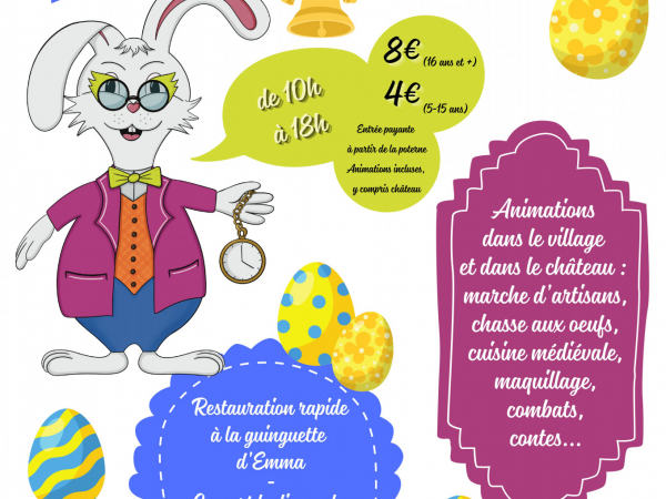 Pâques à Brancion !