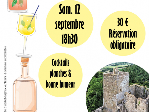 Atelier cocktails samedi 12 septembre