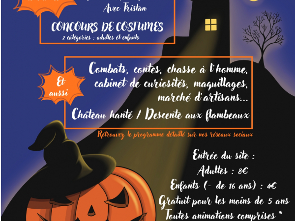 Brancion fête Halloween - 25 et 26/10