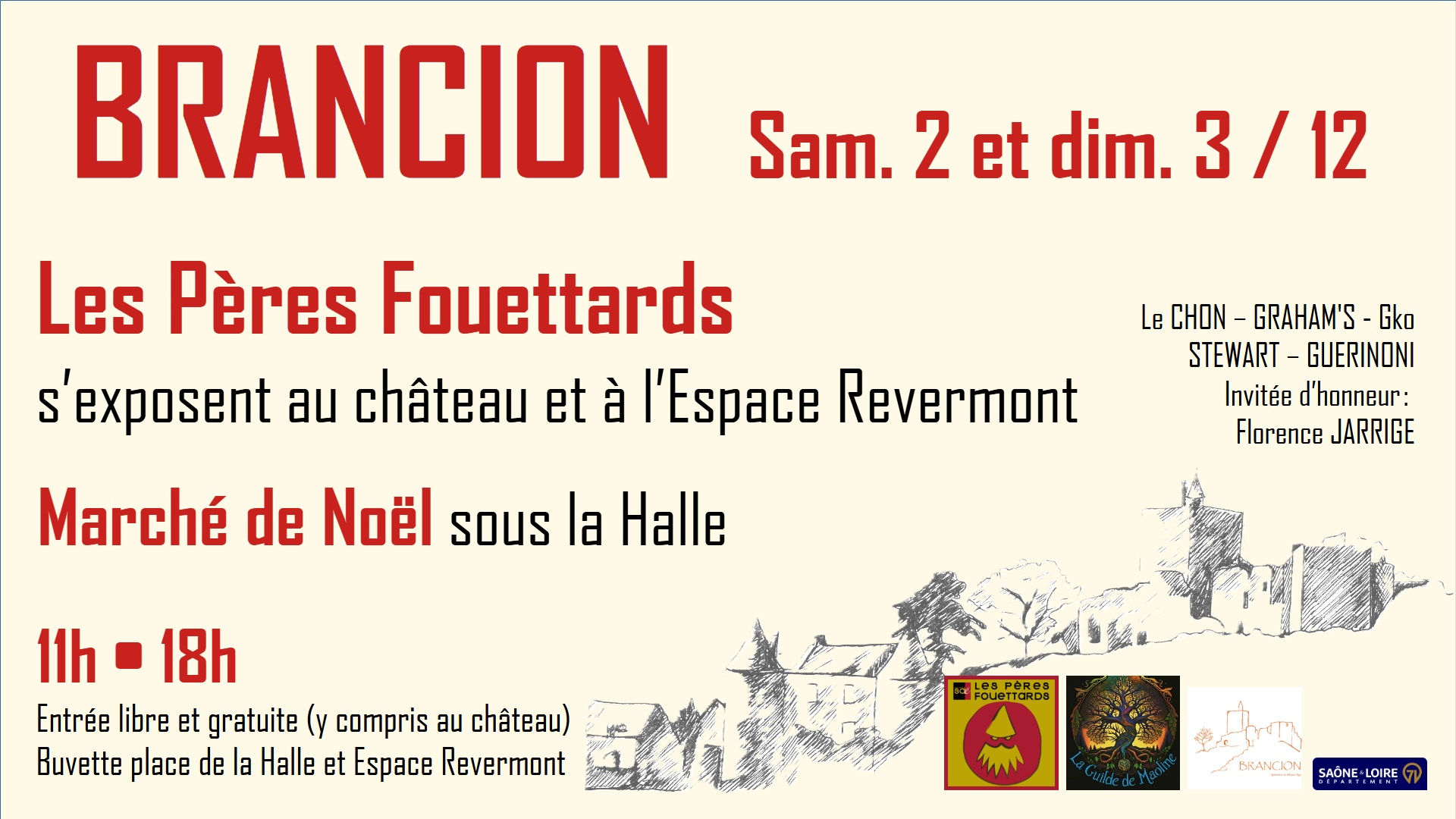 Sam. 2 et dim. 3 décembre : exposition