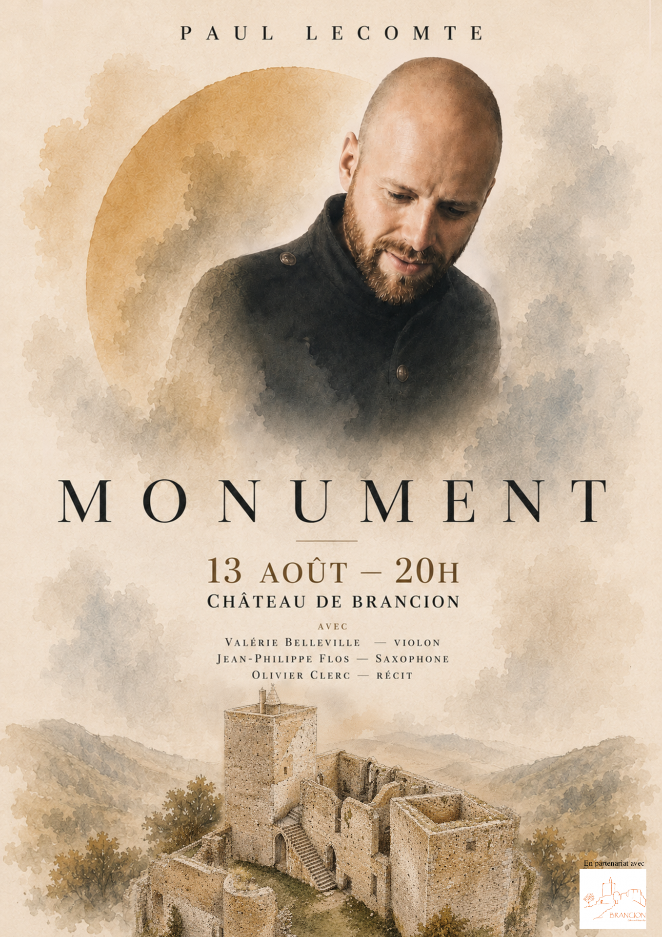 Monument - concert immersif jeudi 13 août