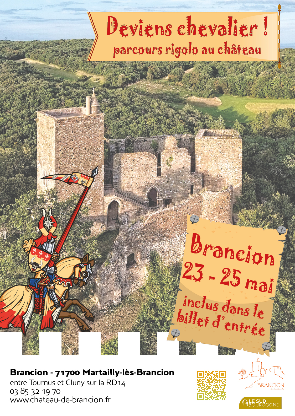 23 au 25 mai : Deviens chevalier !