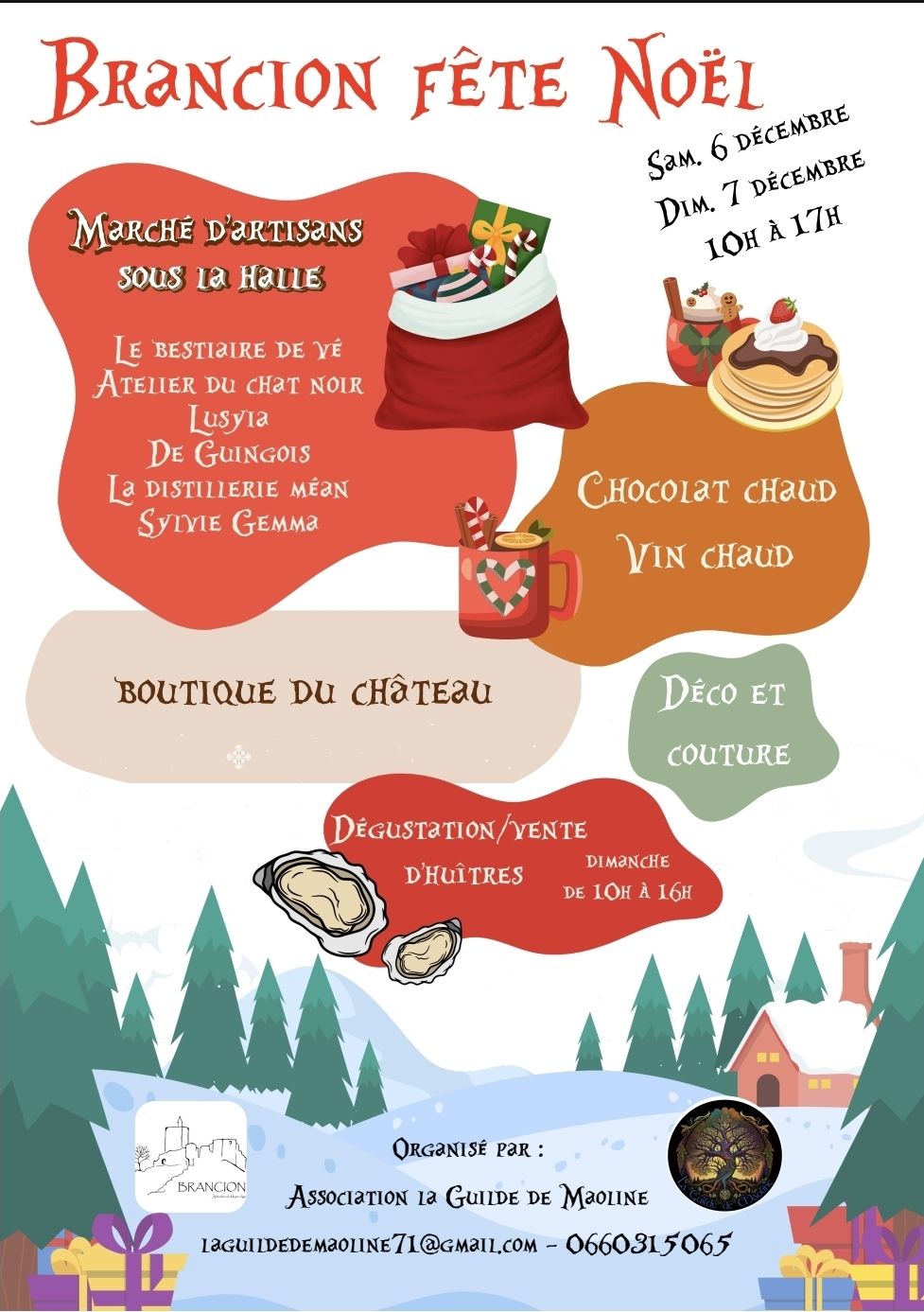 Brancion fête Noël - 6 et 7 décembre