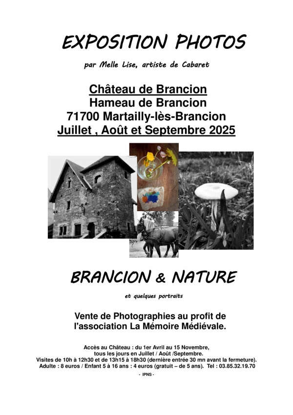 Expo photos - juillet à septembre