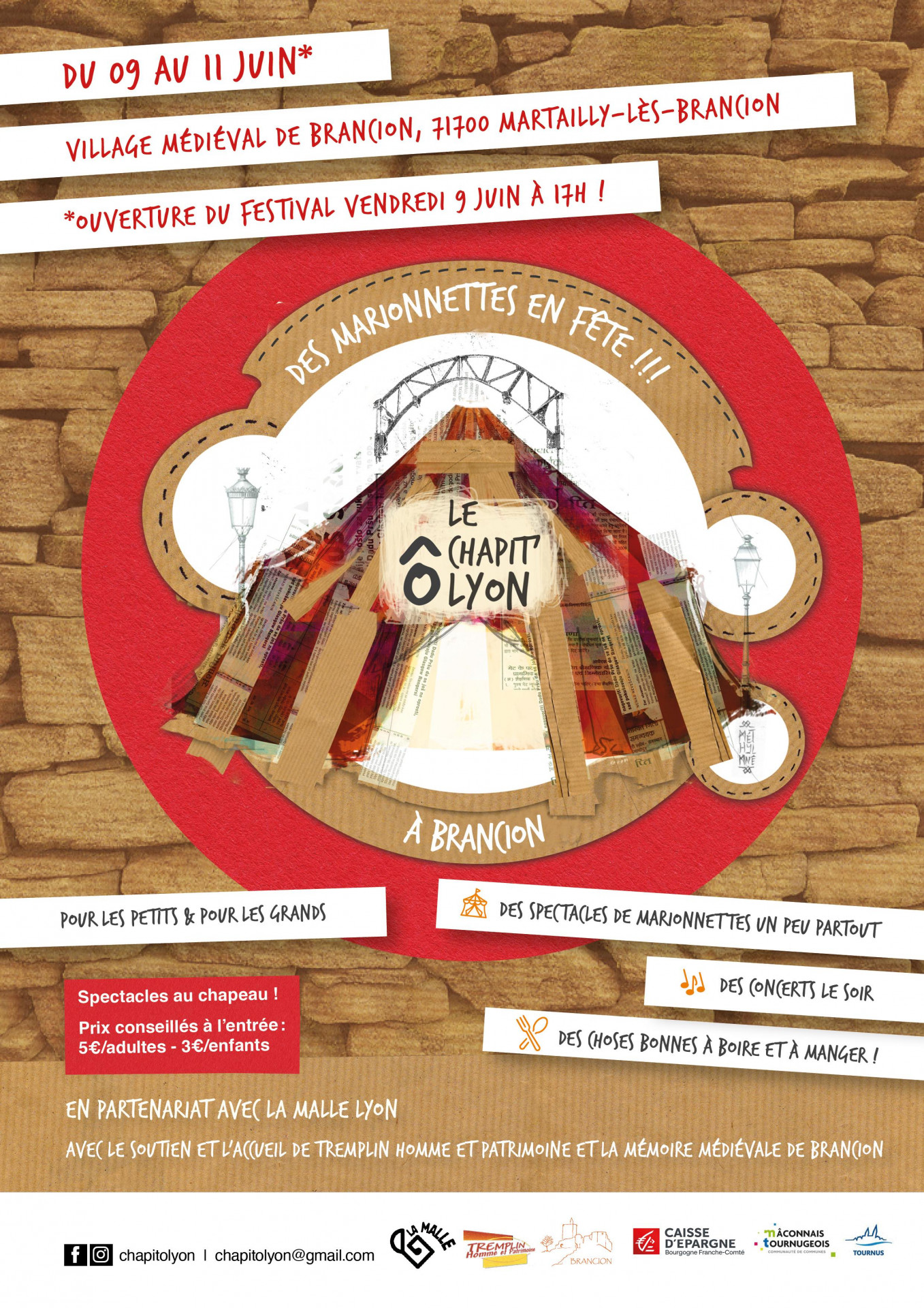 9 au 11 juin : Marionnettes en fête