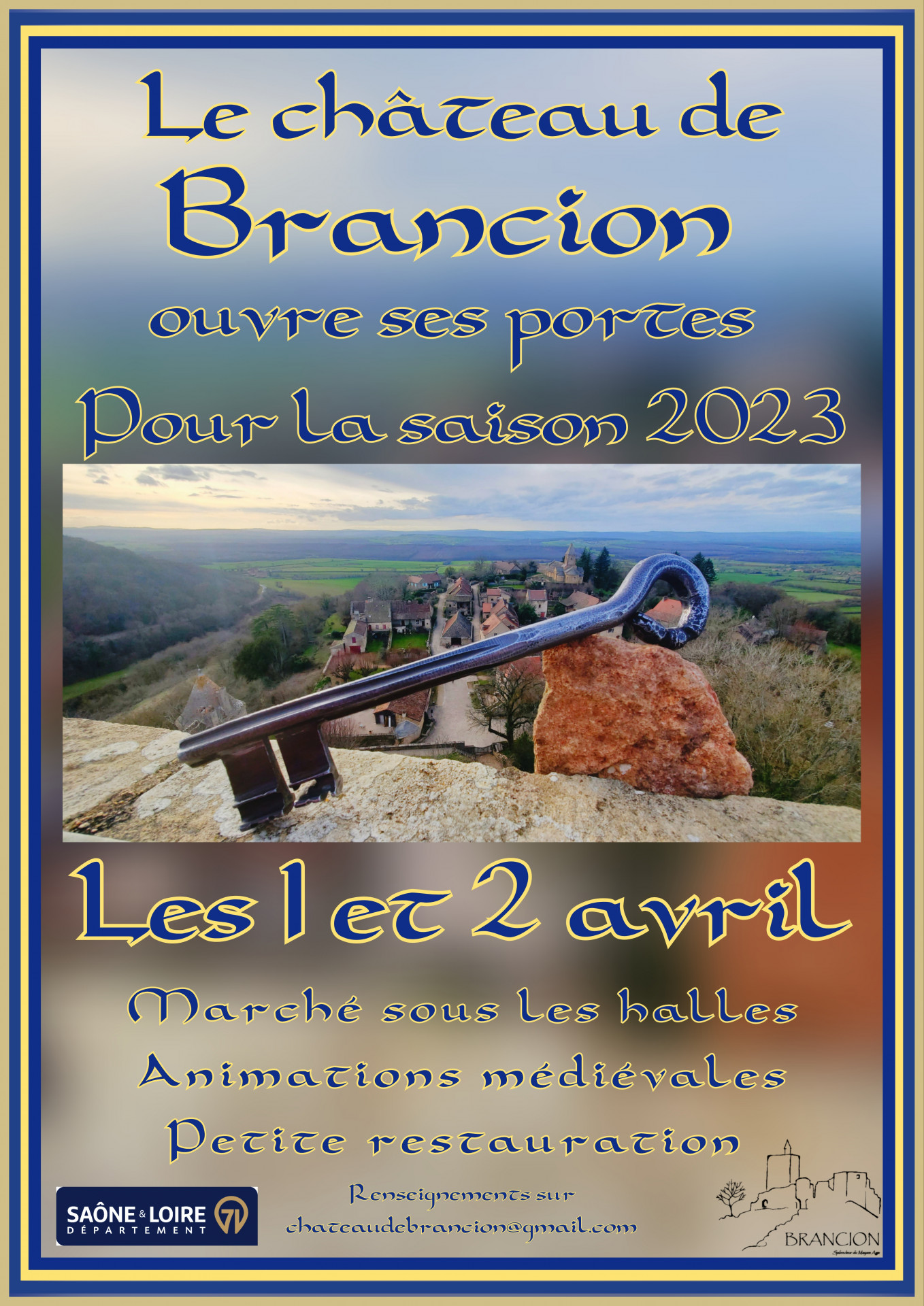 Ouverture du château !
