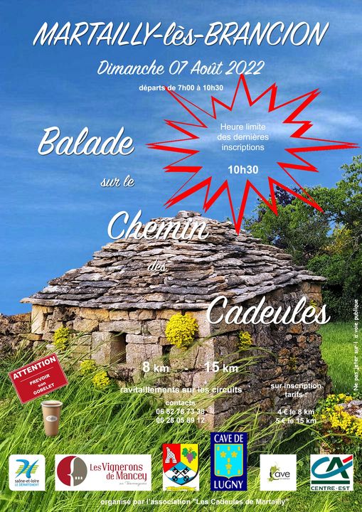 Marche des Cadeules le 7 août