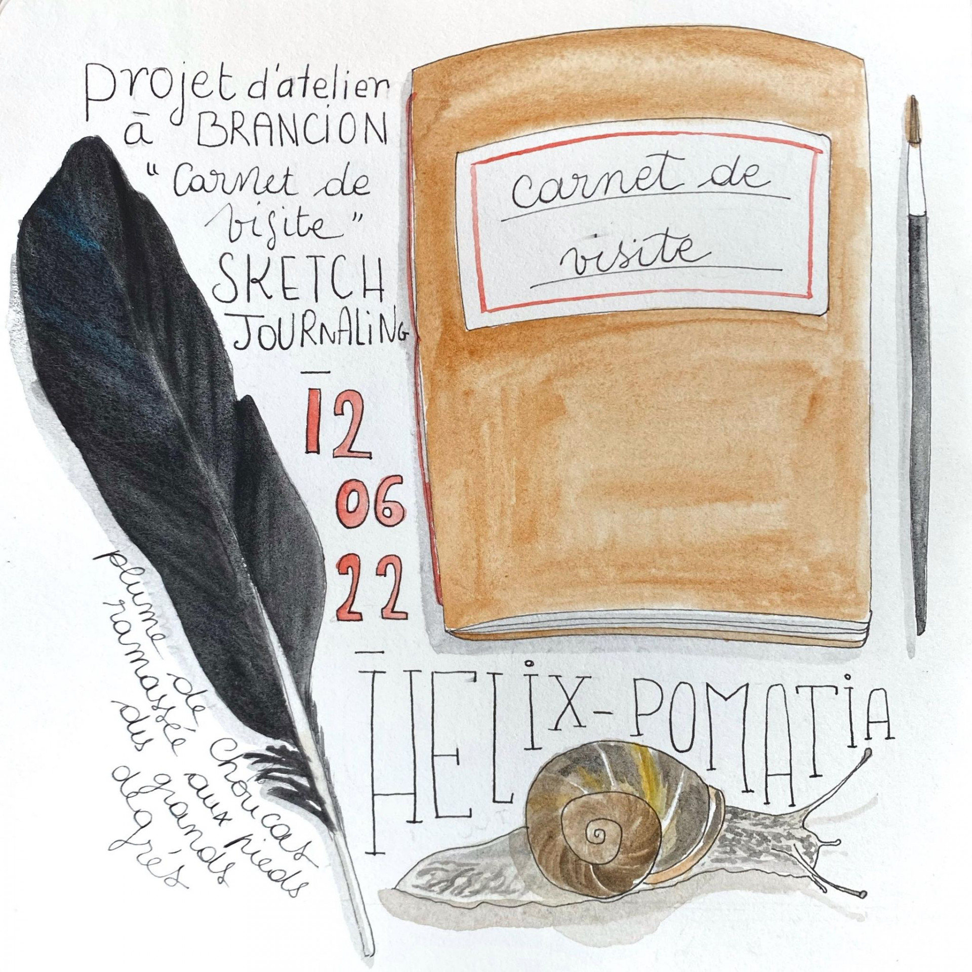 Les ateliers aquarelle du mardi