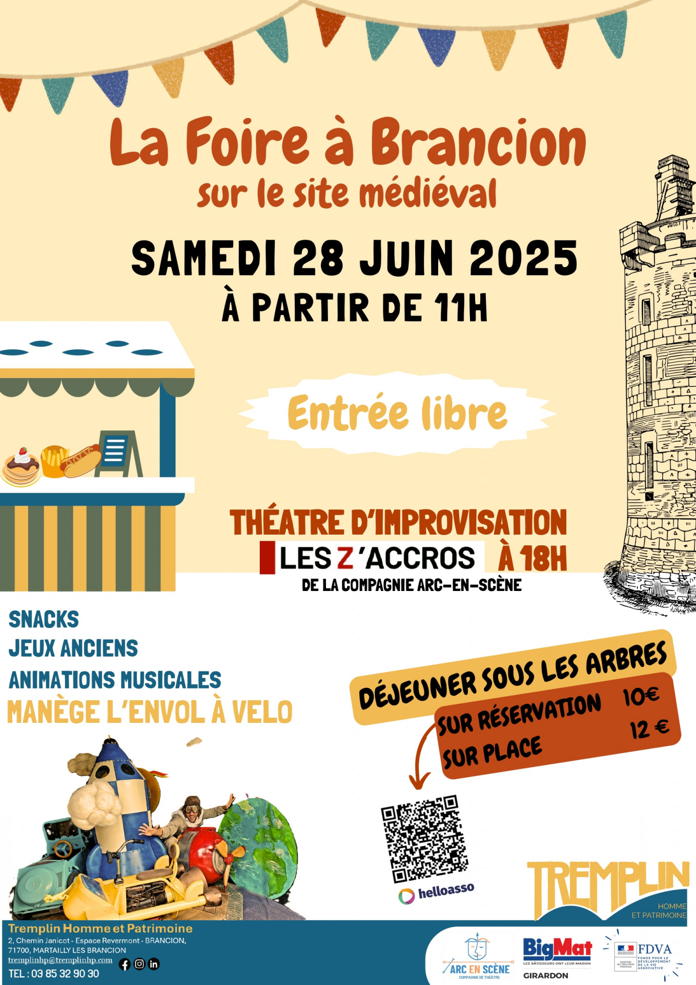 La Foire à Brancion - sam. 28 juin