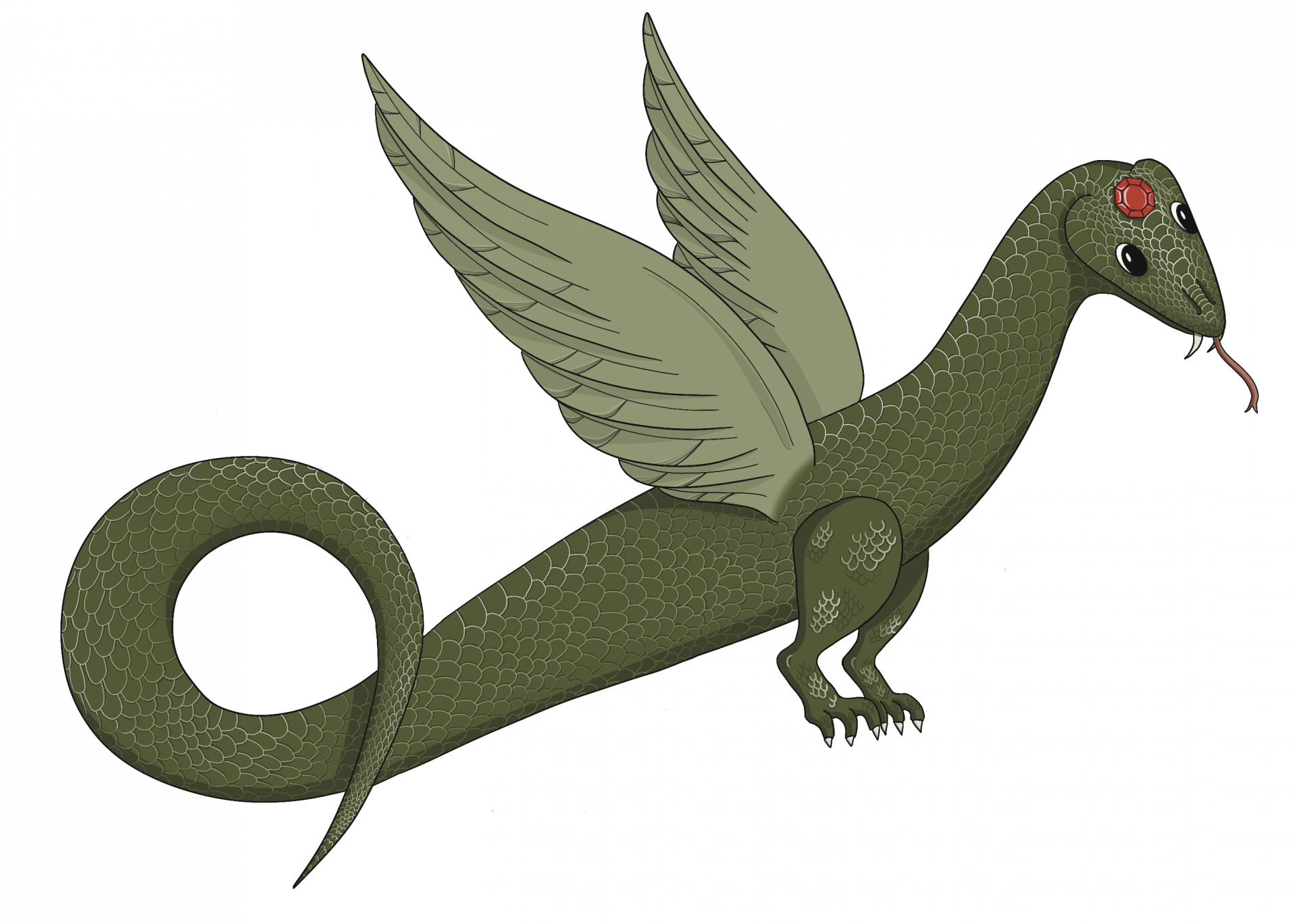 La Vouivre de Brancion